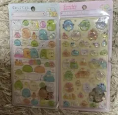 すみっこ　ボンボンドロップシール　2枚セット