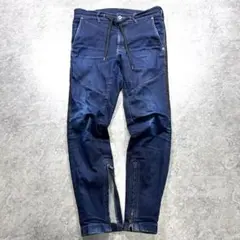 00s【5351POUR LES HOMMES】3Dジップパンツ/Y2K/ライン