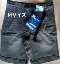 未使用*ハーフパンツ M グレー　ストレッチ　冷感　抗菌防臭　ジュニア　メンズ
