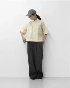 DANTON T/Cポプリン 半袖ドルマンスリーブシャツのサムネイル