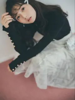 GRL クルーネック袖ボタンリブニットトップス[k9274f]