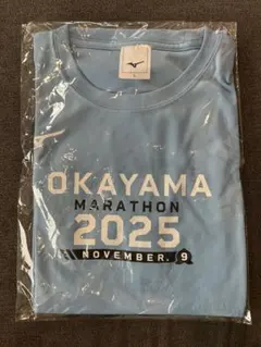 OKAYAMA MARATHON 2025 Tシャツ Lサイズ　おかやまマラソン