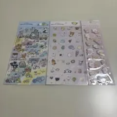 正規品 サンエックスユニバース クリアシール いしよわちゃん ふにふにシール