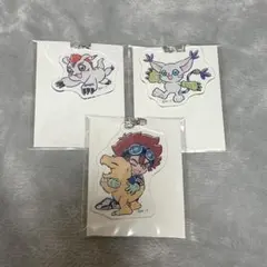 デジモンアドベンチャー アクリルキーホルダー ダイソー