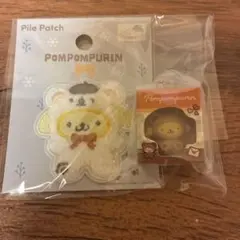 ポムポムプリン パイルワッペン ミニフィギュア セット