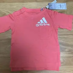 adidas サーモンピンク Tシャツ 70