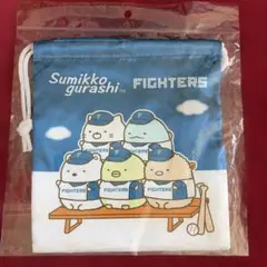 すみっコぐらし 北海道日本ハムファイターズ 巾着のサムネイル
