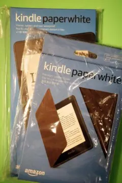 未開封・Kindle Paperwhite（第10世代）32GB／純正本革ケース - メルカリ