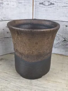 残り２鉢　アガベ・塊根植物・観葉＆多肉植物におすすめ　信楽焼陶器鉢