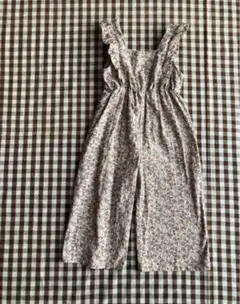 tete a tete テータテート花柄サロペット110cm