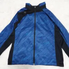 DESCENTE デサント ジップアップパーカー ブルー