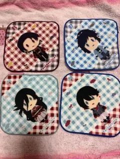 刀剣乱舞 御伴散歩 御伴くじ F賞御伴ミニタオル 和泉守、堀川、大和守、加州