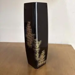 輪島塗 花瓶 松の絵柄 敷板付き - メルカリ
