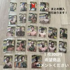 ※コメント下さい　RIZIN ウエハース　ヒロヤ　クレベル　井上直樹　安保