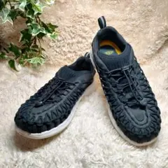 キーン　KEEN ユニーク　SNK　スニーカー　メンズスニーカー　ブラック　24