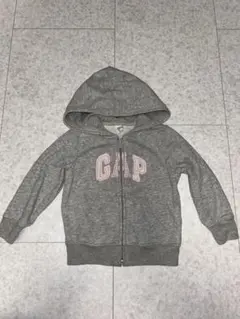 GAP グレー パーカー フード付き