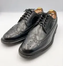 リーガル ウィングチップ 25.5cm EE 黒 外羽根式 ビジネスシューズ