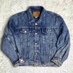 90s BLUE WAY ケミカルウォッシュ デニムジャケット 短丈 - メルカリ