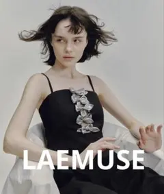 新品未使用 LAEMUSE⟡Bow Tie Cami Jumpsuitロンパースのサムネイル