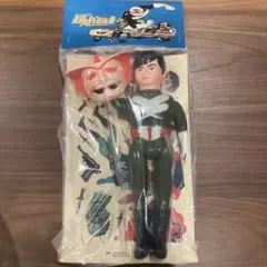 電波人間タックル ソフビ人形 26cm 通常塗装版 昭和オレンジ色 - メルカリ