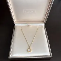 BVLGARI K18ピンクゴールド　マザーオブパールネックレスのサムネイル