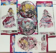 めるさん様専用!東方Projectダイソー第4弾Bigホログラム缶バッジ等5点
