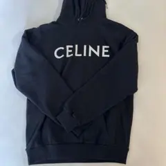 CELINE ブラック パーカー フード付き　ユニセックスのサムネイル