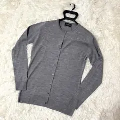 JOHN SMEDLEY メリノウール クルーネックカーディガン イギリス製 M