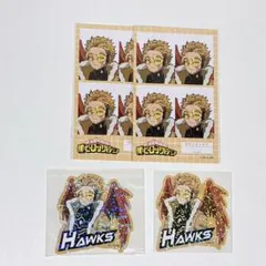 ヒロアカ ホークス 証明写真風 / ホログラムステッカー 僕のヒーローアカデミア