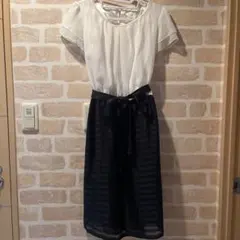 フォーマルワンピース　結婚式ドレス