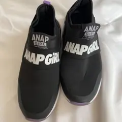 ANAP GIRL スニーカー 23.0 ブラック