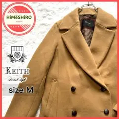 ❤️美品❤️KEITH　キース　ピーコート　ウール混のサムネイル