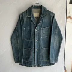 00S OLD GAP デニム カバーオール ジャケット オールドギャップのサムネイル