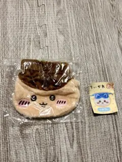 ちいかわ　おかお巾着ポーチ　 くりまんじゅう