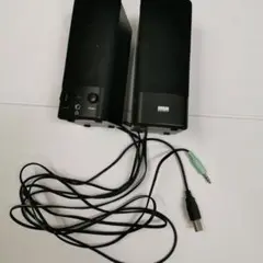 SANWA SUPPLY USBスピーカー ブラック　動作確認済み