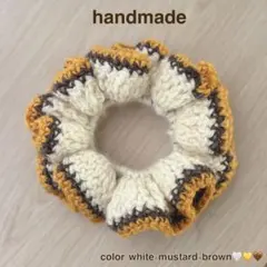 編み物 シュシュ