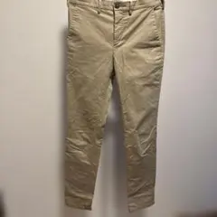 GU ジーユー　チノパン ベージュ スリムフィット　29インチ　73cmのサムネイル