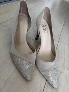 ジェリービーンズ ベージュ ハイヒール 23.5cm