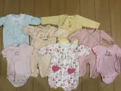 ベビー服セット まとめ売り 50㎝から70㎝ 女の子 保育園用