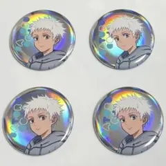 呪術廻戦　幼少期　TOHO 缶バッジ オーロラ 顔アップ 五条悟　×4