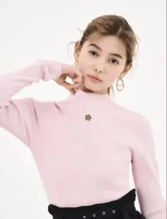 【LILY BROWN×MARY QUANT】ハイネックニット