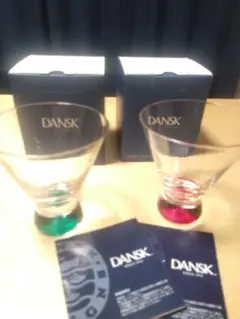 DANSK ダンスク カクテル グラス 2個セット