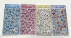 ★オマケ付き★しずくちゃん大ボンボンドロップシール大4枚セットみるみるちゃん