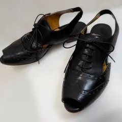 36(23cm相当) chausser 本革 ショセ パンプス サンダルのサムネイル