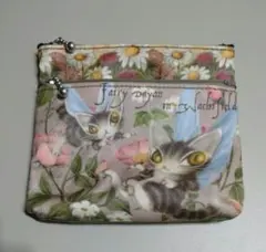 わちふぃーるど　ダヤン　ダブルファスナーポーチWachifield Dayanのサムネイル