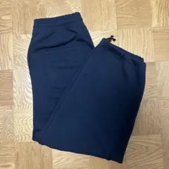 ユニクロc ネイビーウェットパンツL