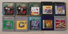 シ*イ様 ゲームボーイソフト10本セットまとめ売り