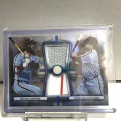 Bryce Harper Kyle Schwarber Dual Relic