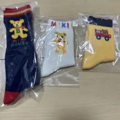 MIKIHOUSE 靴下 3足セット 13-15cm