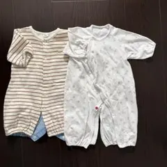 ベビー　新生児　ロンパース　カバーオール　バースデイ　赤ちゃん本舗　2点